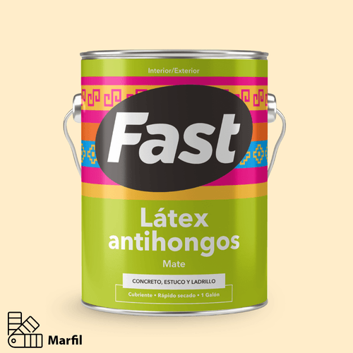 Látex Antihongos Marfil Galón Fast