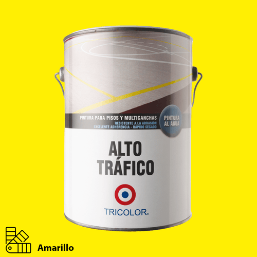 Pintura Alto Tráfico Galón Tricolor