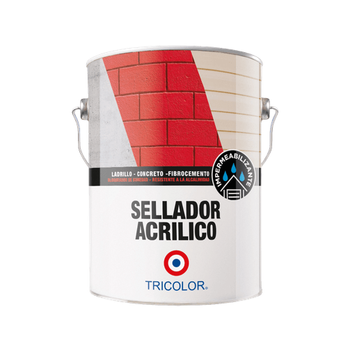 Sellador Acrílico Incoloro Tricolor