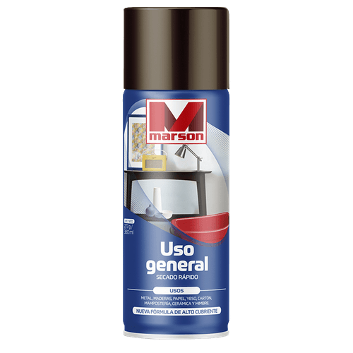 Esmalte en Spray Café Uso General 350 ml Marson