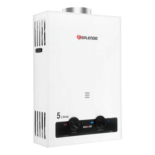 Calefont Ionizado 5 Litros Tiro Natural Master Splendid