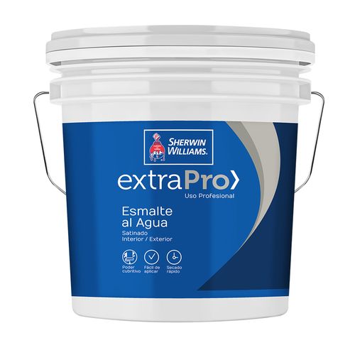 Esmalte al Agua Extra Pro Blanco Tíneta Sherwin Williams