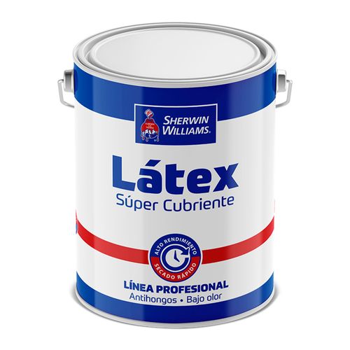 Látex Súper Cubriente Blanco Galón Sherwin Williams