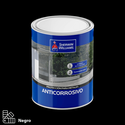 Anticorrosivo Negro Litro Sherwin Williams