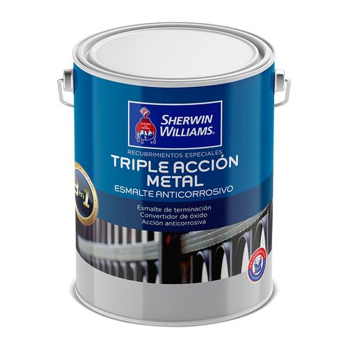 Esmalte Anticorrosivo Triple Acción Blanco Galón Sherwin Williams