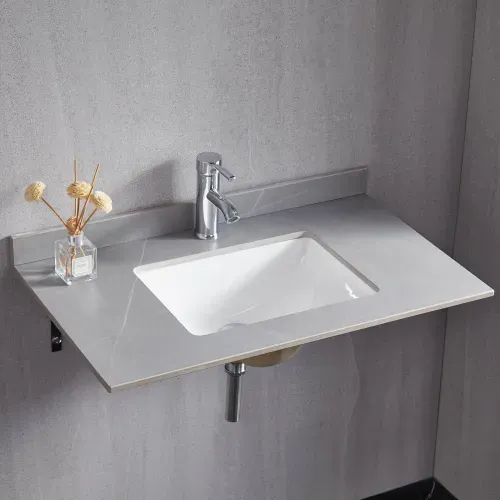 Cubierta Lavatorio 60 cm Olivia Gris Klipen