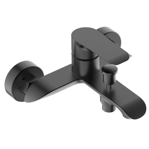 Monomando Tina Ducha Sevilla Negro Mate Sin Set de Ducha Klipen