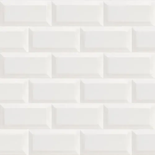 Cerámica 7.5 x 15 Ice Retro White 1.53 m² Caja Klipen