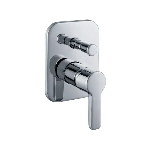 Mezclador para Tina Trento Empotrado 2 Vías Cromo Klipen