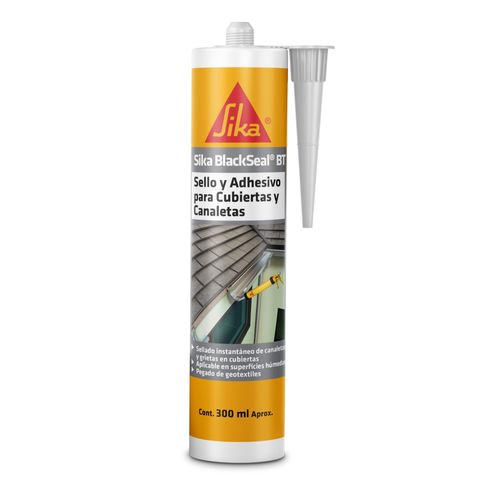 Sellador para Juntas de Caucho Sika Blackseal 300 ml Sika