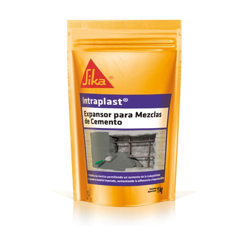 Aditivo Expansor para Mezclas Cementicias Intraplast 1 Kg Sika