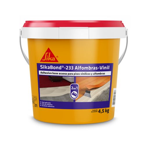 Adhesivo para Alfombras y Vinílicos SikaBond-233 Balde 4.5 kg Sika