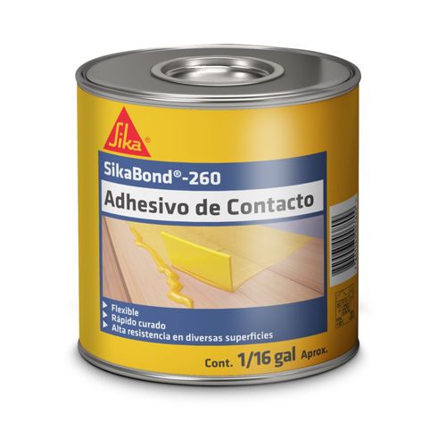 Adhesivo de Contacto SikaBond-260 1/16 Galón Sika