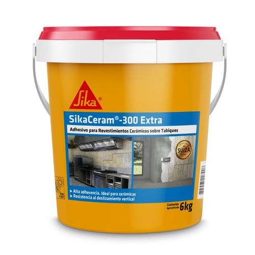Adhesivo Cerámico SikaCeram-300 Extra Galón 6 kg Sika