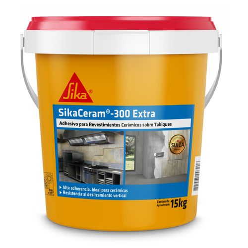 Adhesivo Cerámico SikaCeram-300 Extra Tineta 15 kg Sika