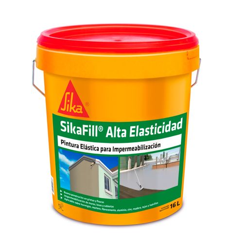 Membrana Liquida Impermeabilizante SikaFill Alta Elasticidad Tineta 16 L Sika
