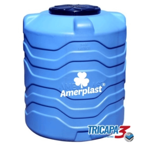 Estanque Vertical Tricapa Antibacterial 1.400 L Amerplast