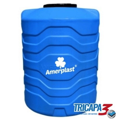 Estanque Vertical Tricapa Antibacterial 2.400 L Amerplast