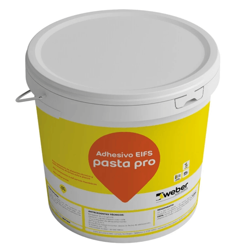 Adhesivo EIFS Pasta Pro Tineta 25 Kg Weber
