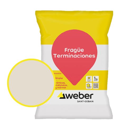 Fragüe Terminaciones Marfil 1 Kg Weber