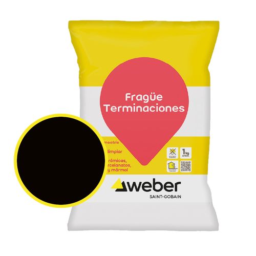 Fragüe Negro 1 Kg Weber