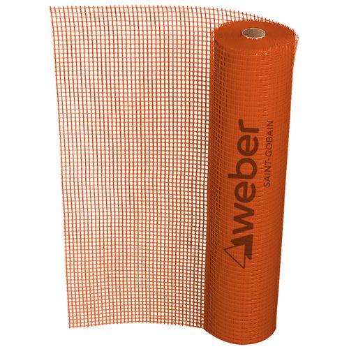 Malla Fibra de Vidrio Orange Premium EIFS Rollo 50 m² Weber