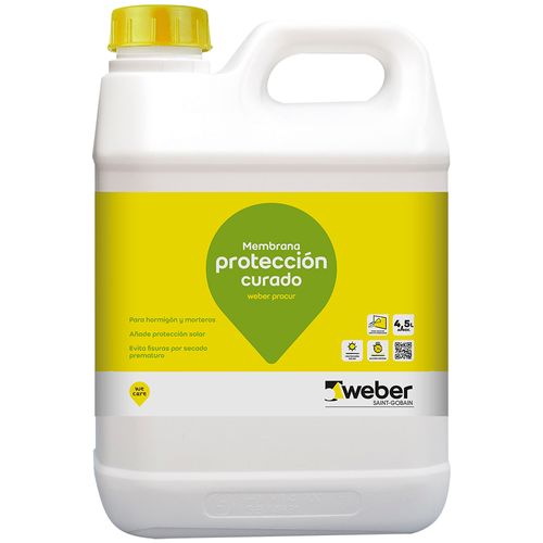 Membrana de Curado Acuosa No-Sol Bidón 4,5 L Weber