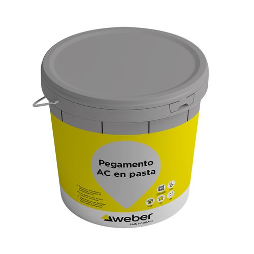 Pegamento AC en Pasta Tineta 25 Kg Weber