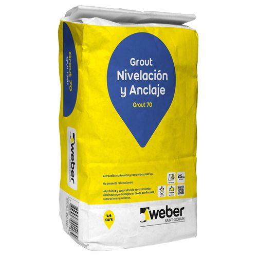 Grout 70 Saco 25 Kg Weber