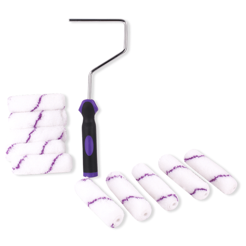 Kit Multicolor Repuesto Mango + 10 Rodillos Hela