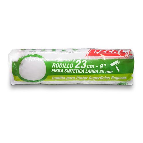 Repuesto de Rodillo Fibra Sintética Pelo 20 mm Ancho 9" Lizcal