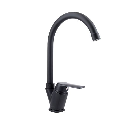 Monomando Lavaplatos Módena Negro Mate Stretto