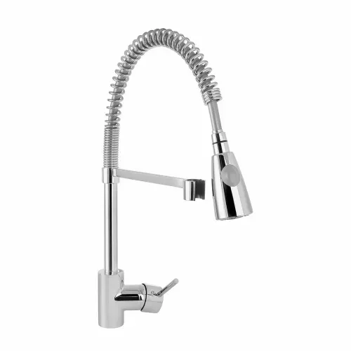 Monomando Lavaplatos Vertical Caño Móvil Sibel Stretto