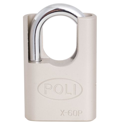 Candado Serie X de Níquel Con Hombros AntiNapoleon 60 mm Poli