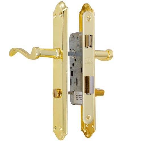 Cerradura Embutida Anna B40 Baño Bronce Poli