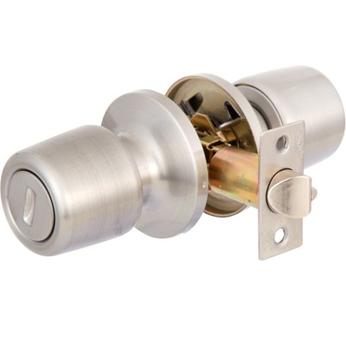 Cerradura Tubular 8000 Baño-Dormitorio Inoxidable Poli