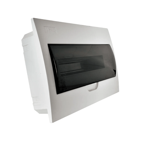 Tablero Embutido 18 Módulos Tapa Color Humo IP41 Libre de Halógeno Lexo