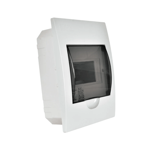 Tablero Embutido 6 Módulos Tapa Color Humo IP41 Libre de Halógeno Lexo