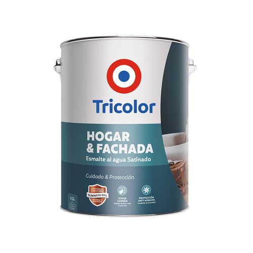 Esmalte Agua Hogar y Fachada Base B Galón Tricolor