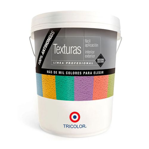 Muralín Aplicable con Rodillo Base A Blanco Grano 30 Tineta Tricolor