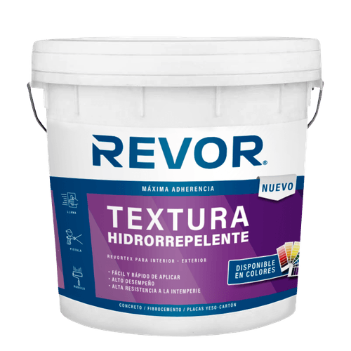 Textura Revortex Grano Medio Blanco Base ABC 6 Kg Revor