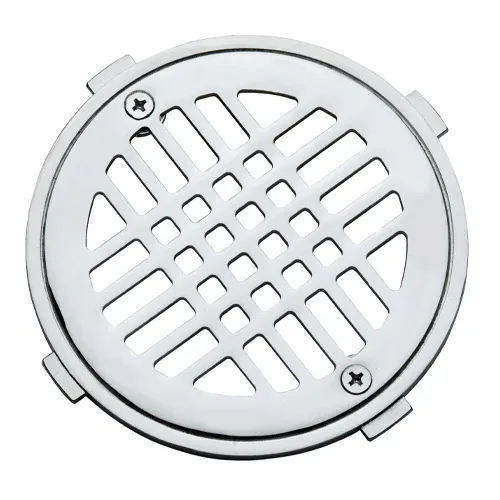 Rejilla de Pileta Redonda 110 mm Cromada Poli
