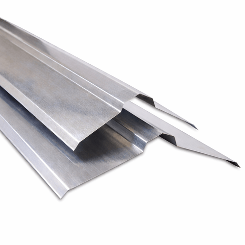 Caballete Galvanizado con Sombrero 0,35 mm x 500 mm x 3 m