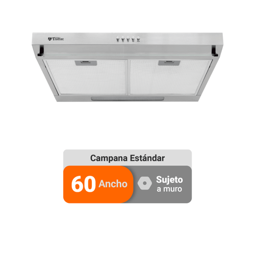 Campana AT-XN Rein 60 cm Inoxidable Trotter