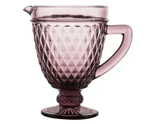 Jarro De Vidrio 1 Litro Murano Rosa Idetex