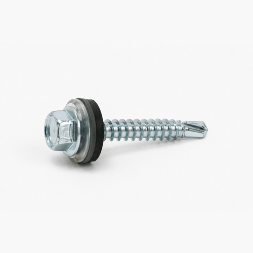 Tornillo Autorroscante 14 x 5" Hexagonal con Golilla y Goma