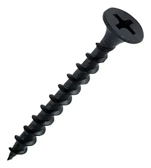 Tornillo Volcanita 6 x 1 ¼" Negro
