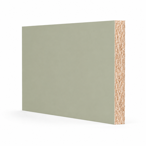 Tablero Melamina Verde Glaciar MDP 18 x 1830 x 2500 mm Masisa