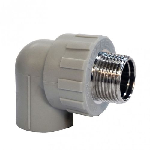 Codo PPR Liso 20 mm x ½" HE 90° Hoffens